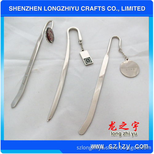 Factory Cute Design Silver Laser Engraved Bookmarks (LZY-00020132166)